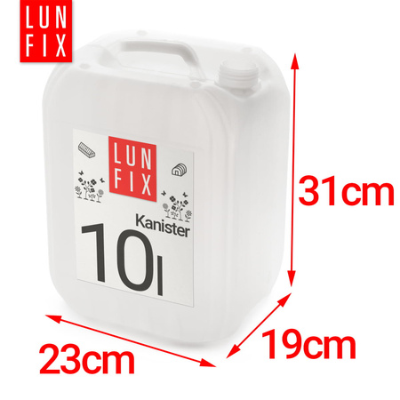 Kanister 10l + nakrętka (1kpl.)
