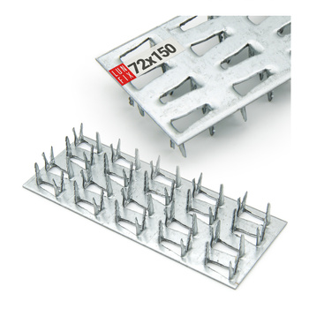 Nagelplatte 72x150x1,3mm Flachverbinder 1 Stk