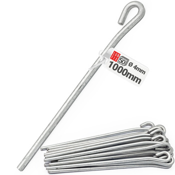 Pręt mocujący z oczkiem L1000 (50szt)