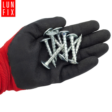 Zestaw podstawa słupa z prętem 80 mm + wkręty