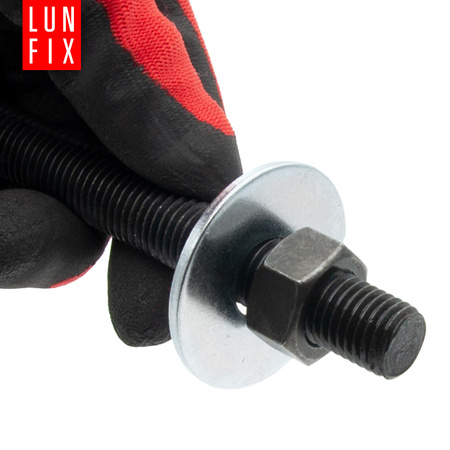 Nakrętka DIN 934 M12 kl 6 czarna (10 szt.)