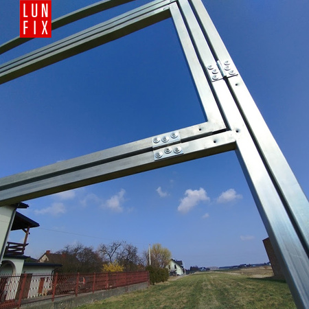 Szklarnia z poliwęglanu 3x10m profil 20x20mm grubość 6mm