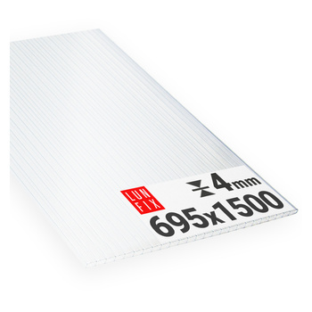 Poliwęglan komor 4,0*695x1500mm (1szt.)