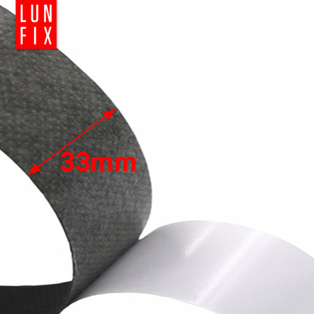 Taśma zamykająca do poliwęglanu biała 38mm rolka 25m