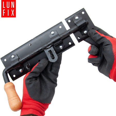 Zasuwa rączk drew 280x80 czar.PRAWA WRK280C (1szt)