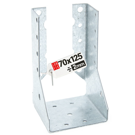 Wieszak belki 70x125x2 mm łącznik ciesielski