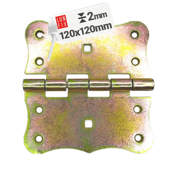 ZBB3 Zawias budowlany bramkowy 120x120x2(1szt)