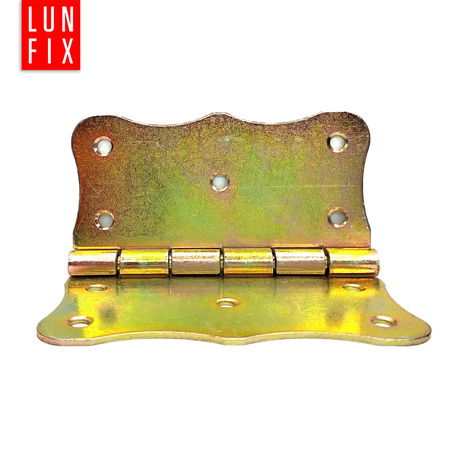 Zawias budowlany 100x100x2,0 mm ozdobny ocynkowany ZBB2 1szt.