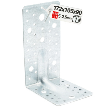 KP6 katownik z przetlocz. 172x105x90x2,5 (1szt)