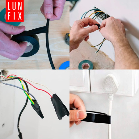 Taśma izolacyjna PVC niebieska 15mm 10m 1szt.