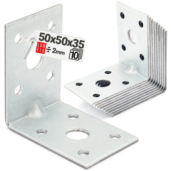 KPL12 katownik z przetlocz. 50x50x35x2,0 (10szt)