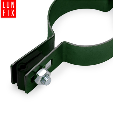 Obejma fi42 posrednia zielona OP42 komplet (1kpl.)