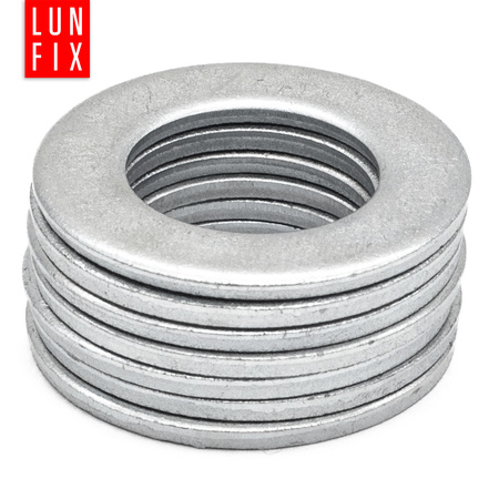 Podkładka płaska okrągła M14 ocynkowana DIN125 10szt.