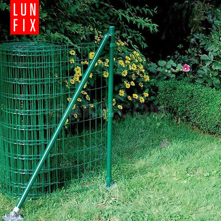 Nasadka wspornik słupa podporowego fi48mm zielony