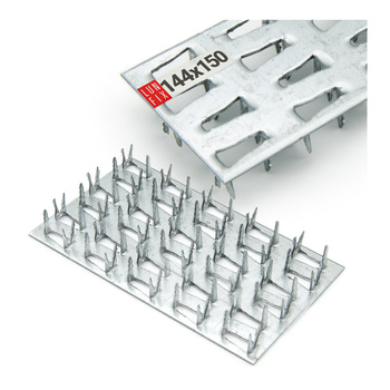 Nagelplatte 144x150x1,3mm Flachverbinder 10 Stk