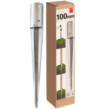 Podstawa słupa wbijana okrągła 100mm (1szt.)