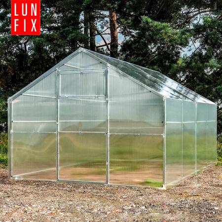 Szklarnia z poliwęglanu 2,8x6m domek profil 20x40mm grubość 6mm
