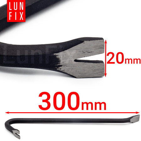 Łom do gwoździ 300mm 6kat 252225 (1szt)