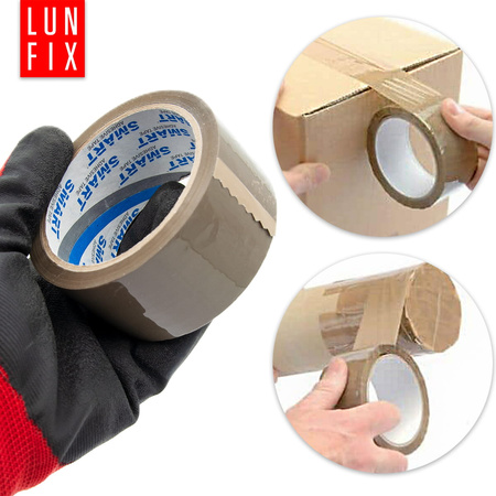 Taśma brąz akryl Smart 48mm/66m 571/AS01 (1szt.)