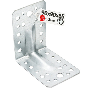 KPL1 katownik z przetlocz. 90x90x65x2,0 (1szt)