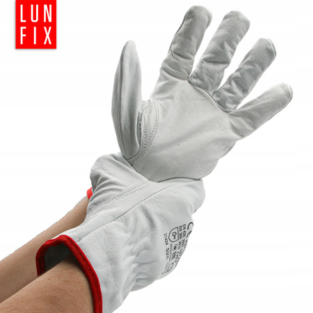 Rękawice robocze kozia skóra XL (1szt.)