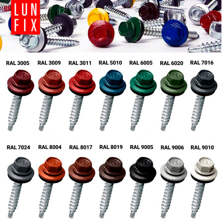 Wkret sam EPDM 4,8x35 6020 zielon (250szt)