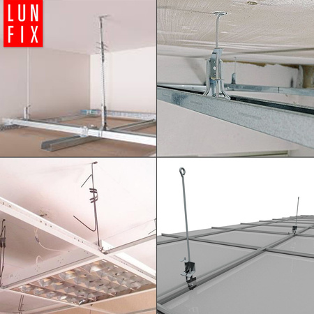 Pręt drut mocujący z oczkiem L 100cm płyta GK 1szt.