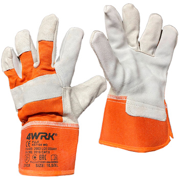 Rękawice skórzane wzmacniane 10-XL (1szt.)