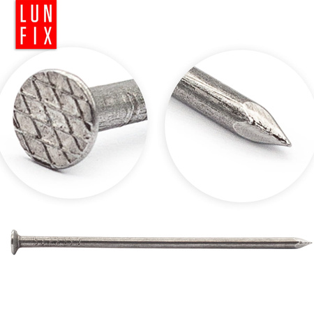 Gwoździe budowlane 1,2x16 mm czarne 5kg