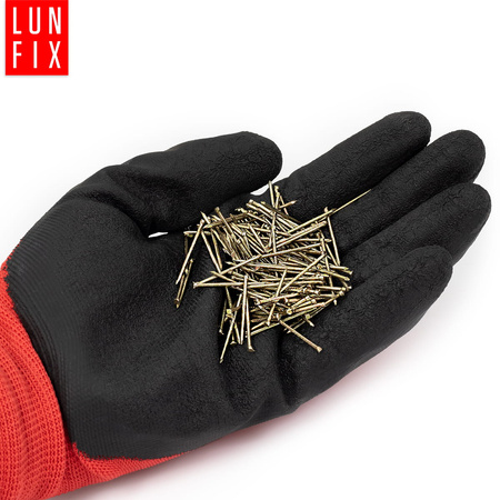 Gwoździe stolarskie 1,4x25mm żółte ocynkowane DIN1152 100g