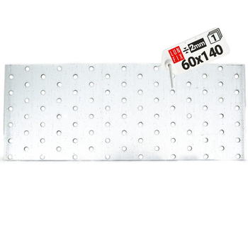 Płytka perforowana 60x140x2 PP8 (1szt.)