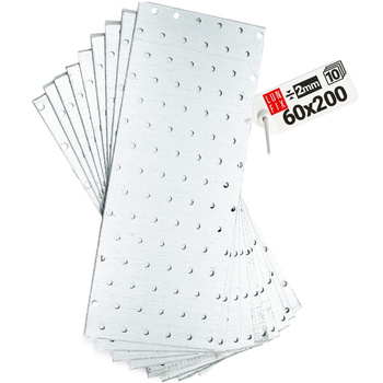 Płytka perforowana 60x200x2 PP10 (10 szt.)