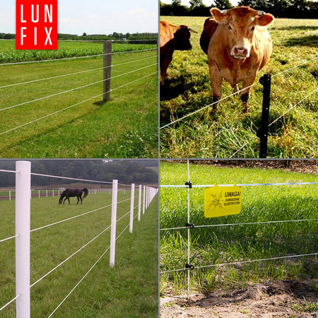 Drut do pastucha elektrycznego 500m fi 2.0mm 12,6kg (10x50m)