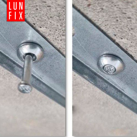 Kołki stalowe szybkiego montażu do betonu wbijane 6x50 10szt.