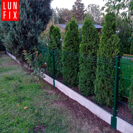 Słupek ogrodzeniowy 60x40 LUNBERG 60x40x2400 1,2mm grubości, zielony 240cm 2,4m