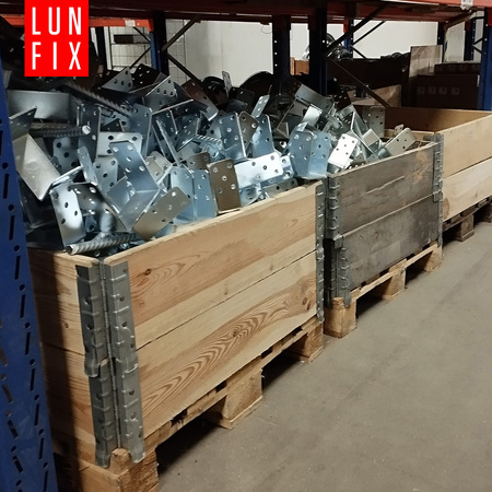 Nadstawka paletowa 120x80x20cm skrzyniopaleta drewniana