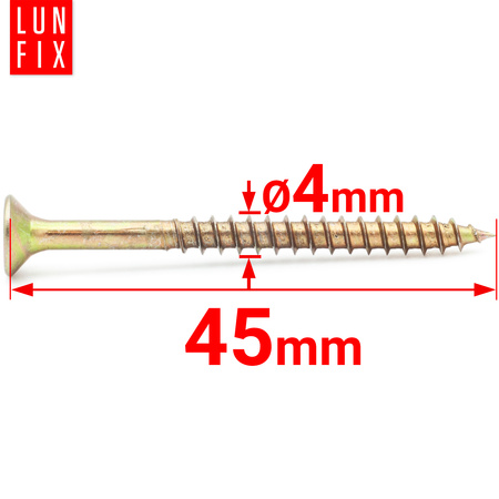 Wkret 007 hartow. zn zolty 4,0x045 (300)