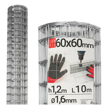Siatka zgrzew 60*60 fi 1,6mm ocynk h1,2m (10mb)