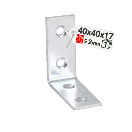 KW3 katownik waski 40x40x17x2,0 (1szt.)