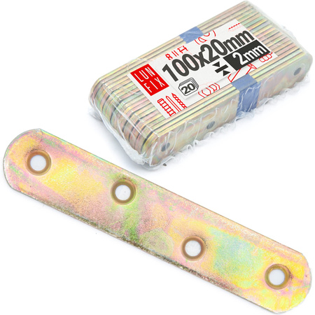 LR4_4309555 Lacznik krzeslowy 100x20x2,0 (20 szt.)