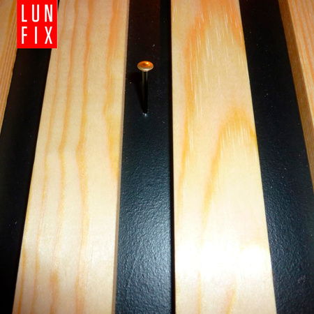 Gwoździe ozdobne do obrazków 2x50 mm złota szeroka główka 100szt.