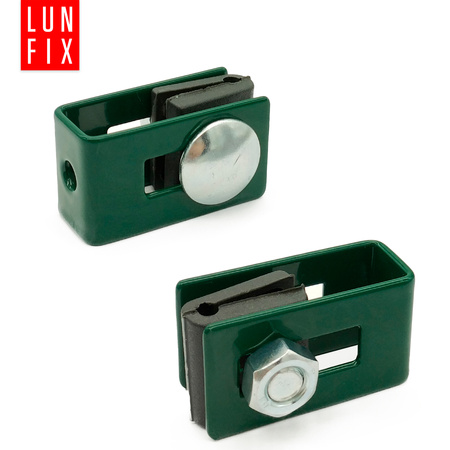 Uchwyt uniwersalny do panela zielony UU40 KOMPLET