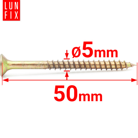 Wkret 007 hartow. zn zolty 5,0x050 (300)
