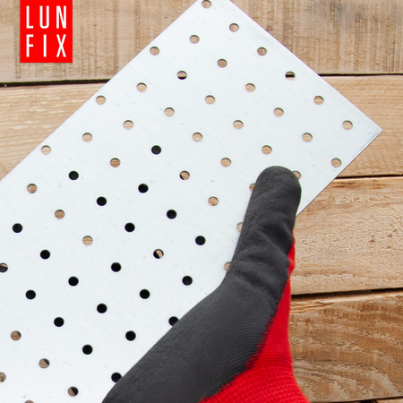 Płytka perforowana 300x80x2 PP20 łącznik ciesielski płaski 1szt.