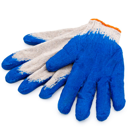 Rękawice robocze wampirki niebieskie L (1szt.)