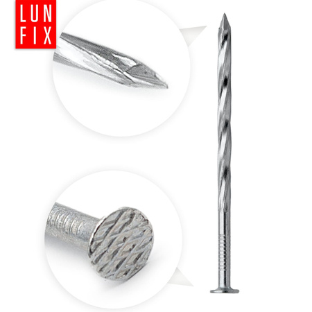 Gwoździe skręcane ocynk 4,6*125 (5kg)