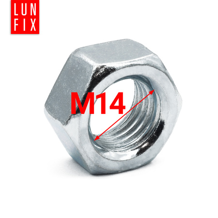 Nakrętka DIN 934 M14 kl 8 ocynk (1kg)