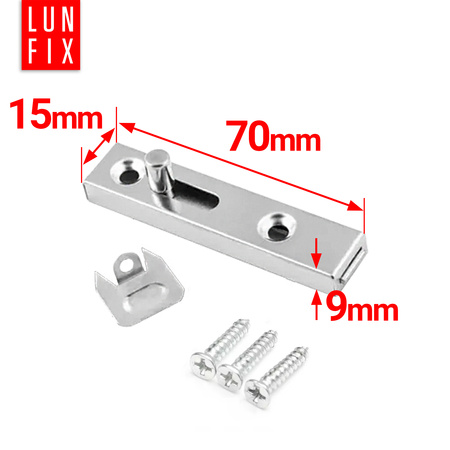 Zasuwka meblowa 70x15x9 WZF 70