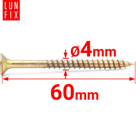 Wkret 007 hartow. zn żółty 4,0x060 (1kg)