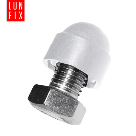 Zaślepka na śruby M12/19 maskownica kołpak biała 500szt.